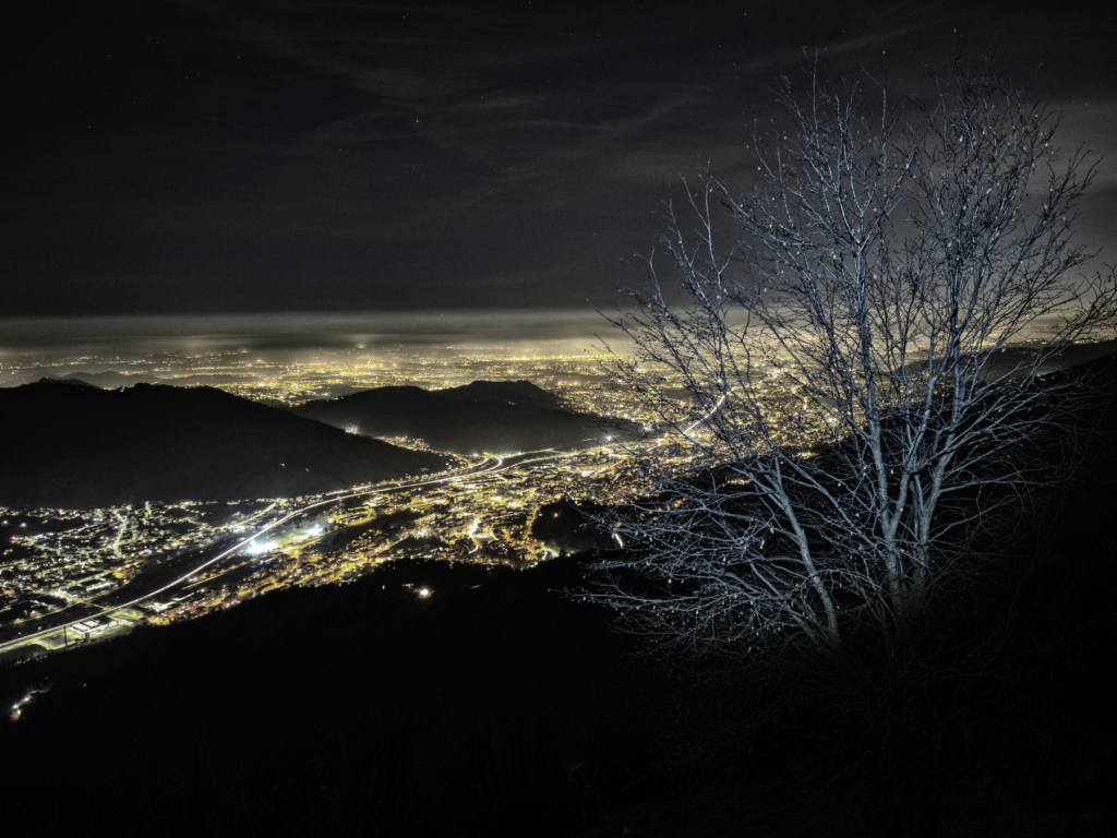 Notte in valle