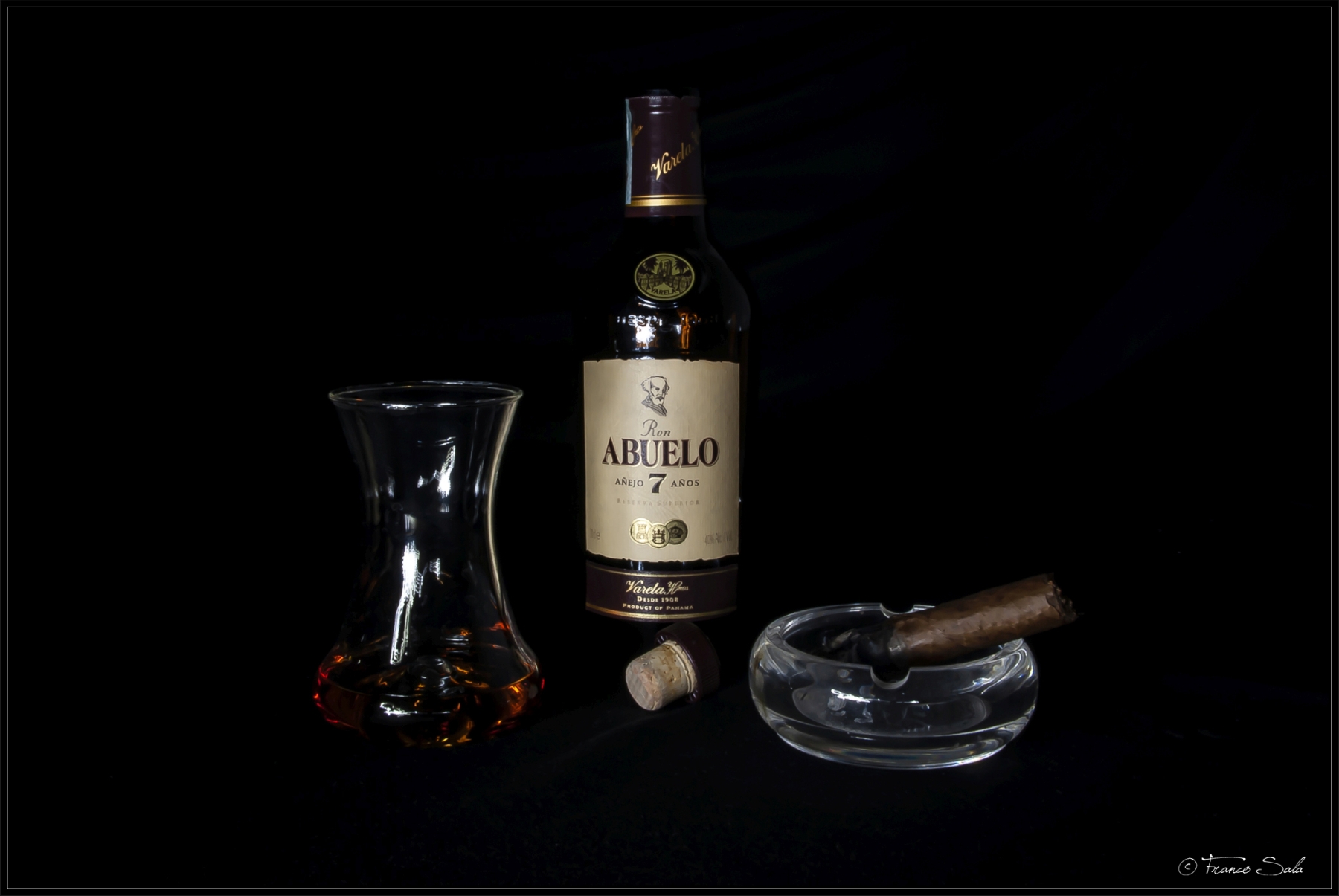 Rum and cigar