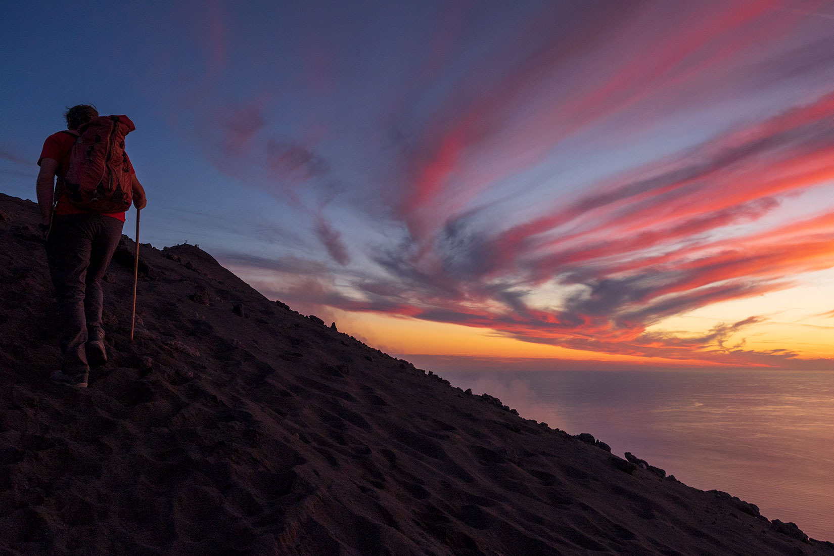 La scalata dello Stromboli