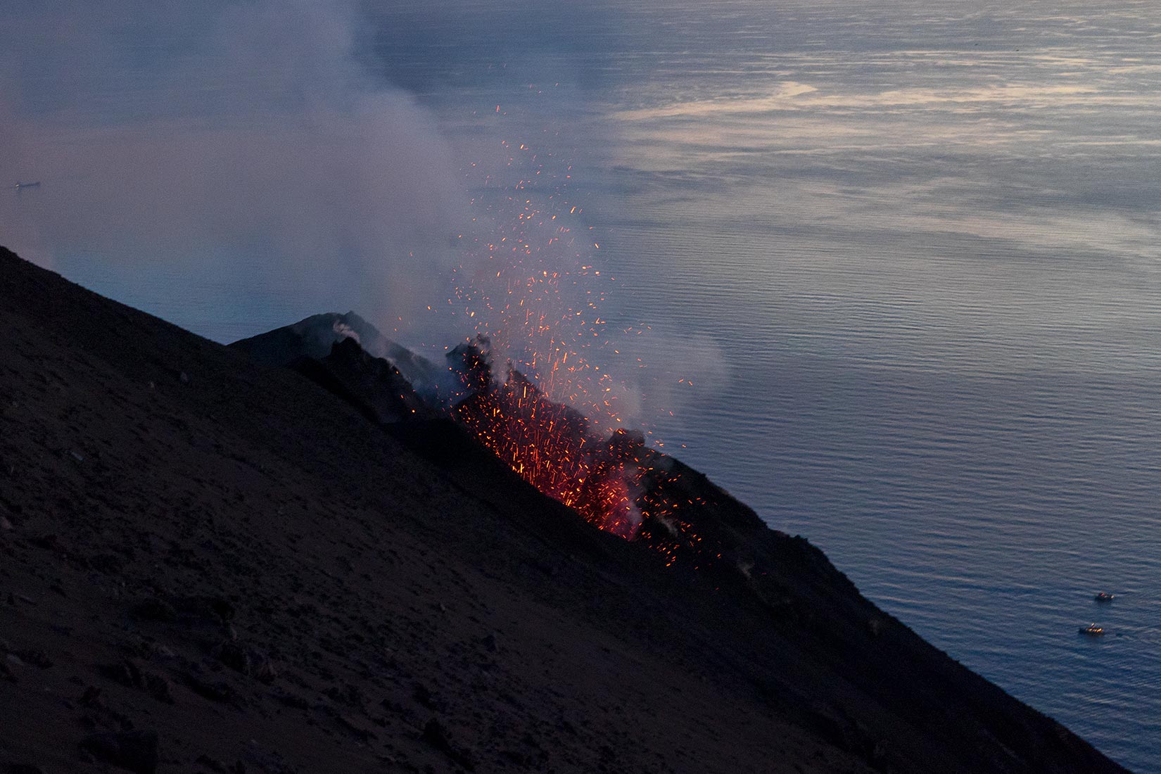 La scalata dello Stromboli