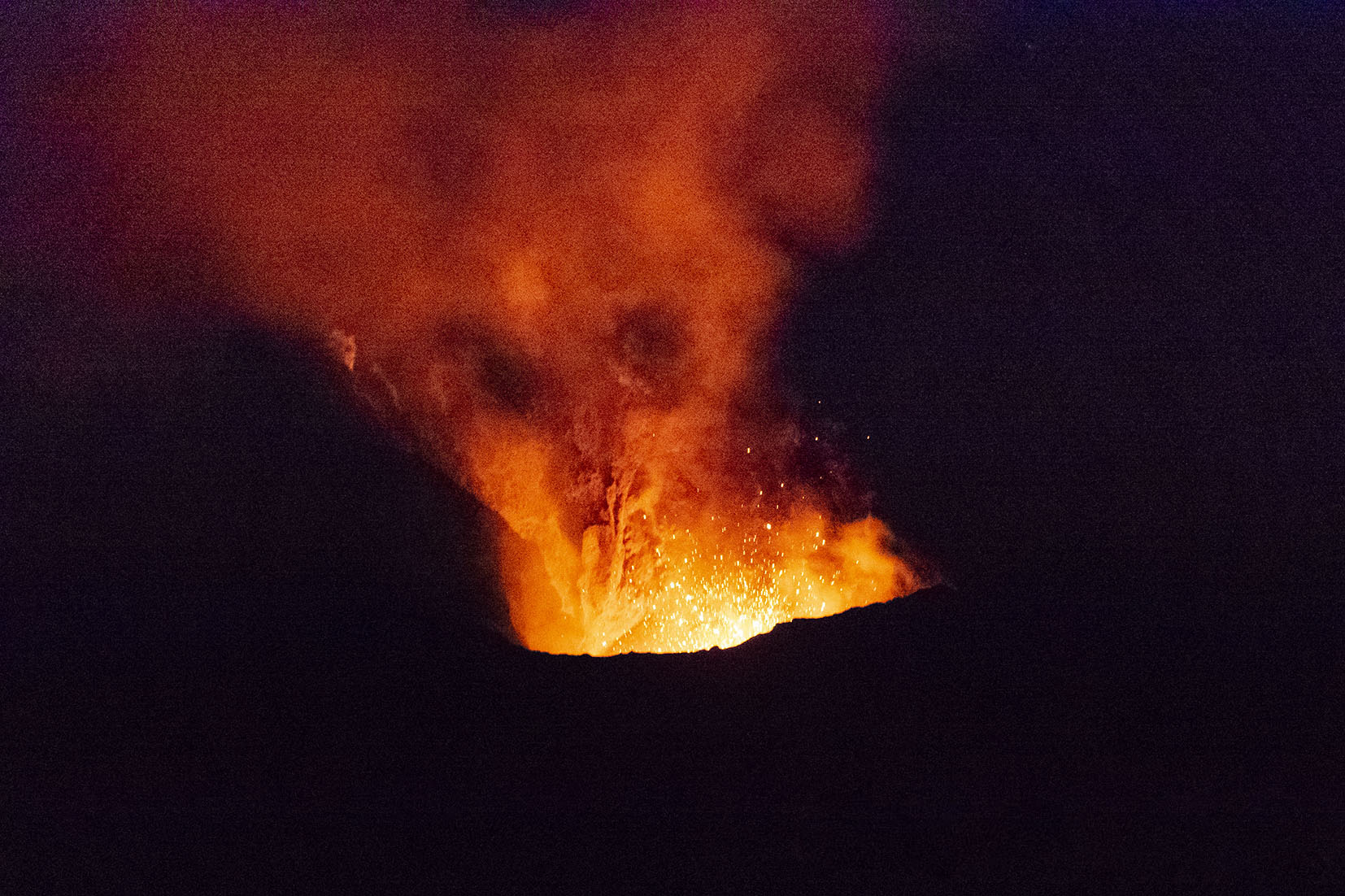La scalata dello Stromboli