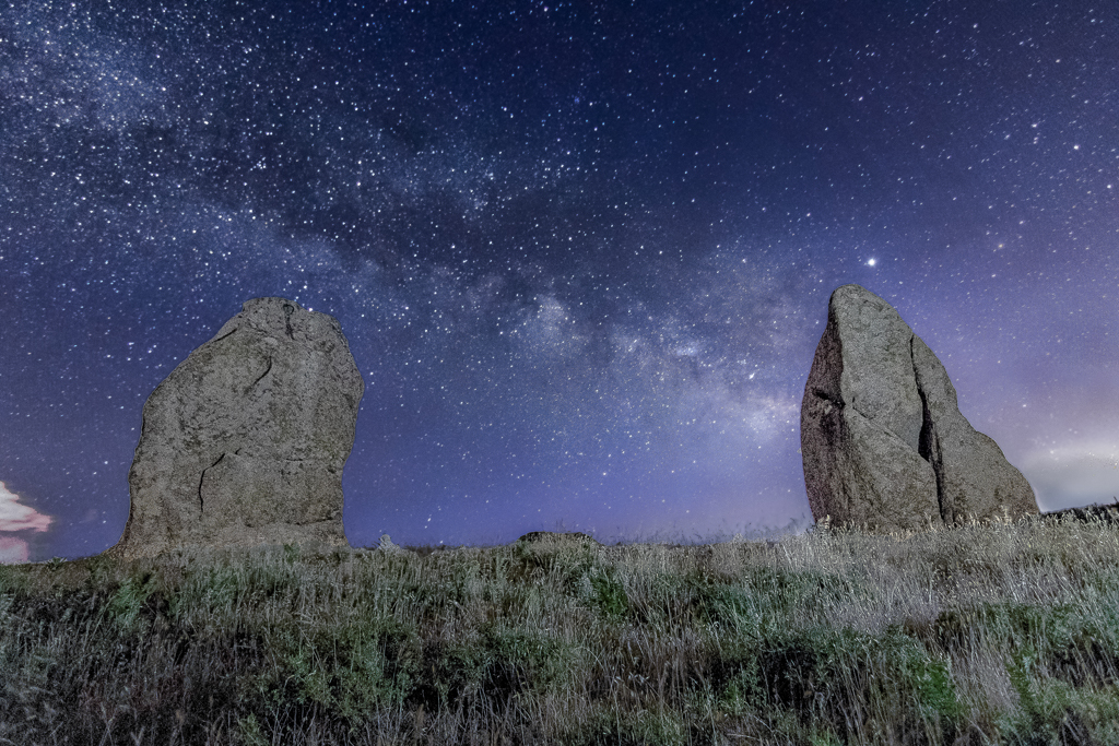 La Via Lattea e i megaliti dell'Argimusco