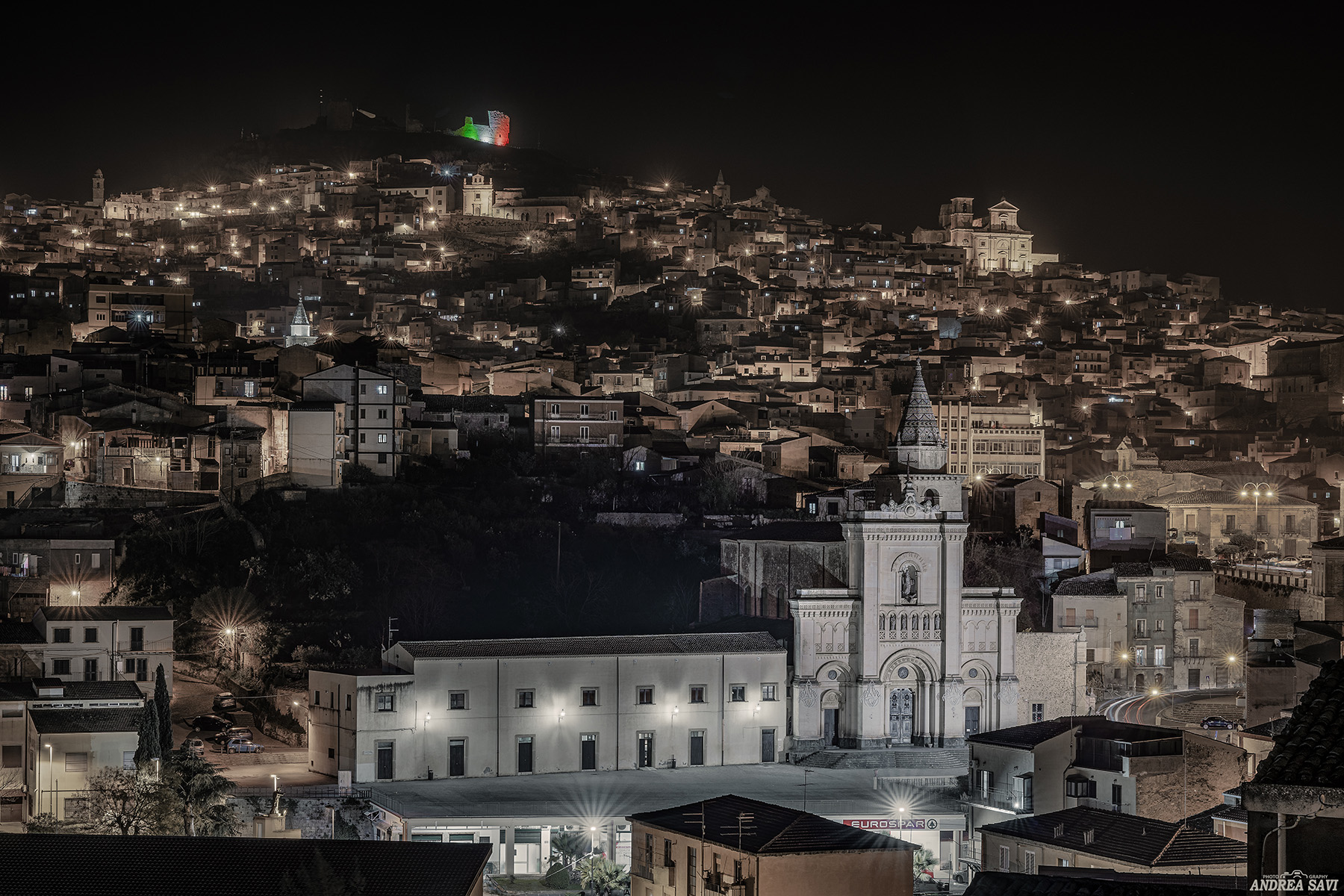 Agira (EN) - Scorcio notturno #2