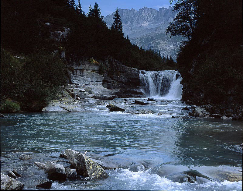 val di fumo, cascata