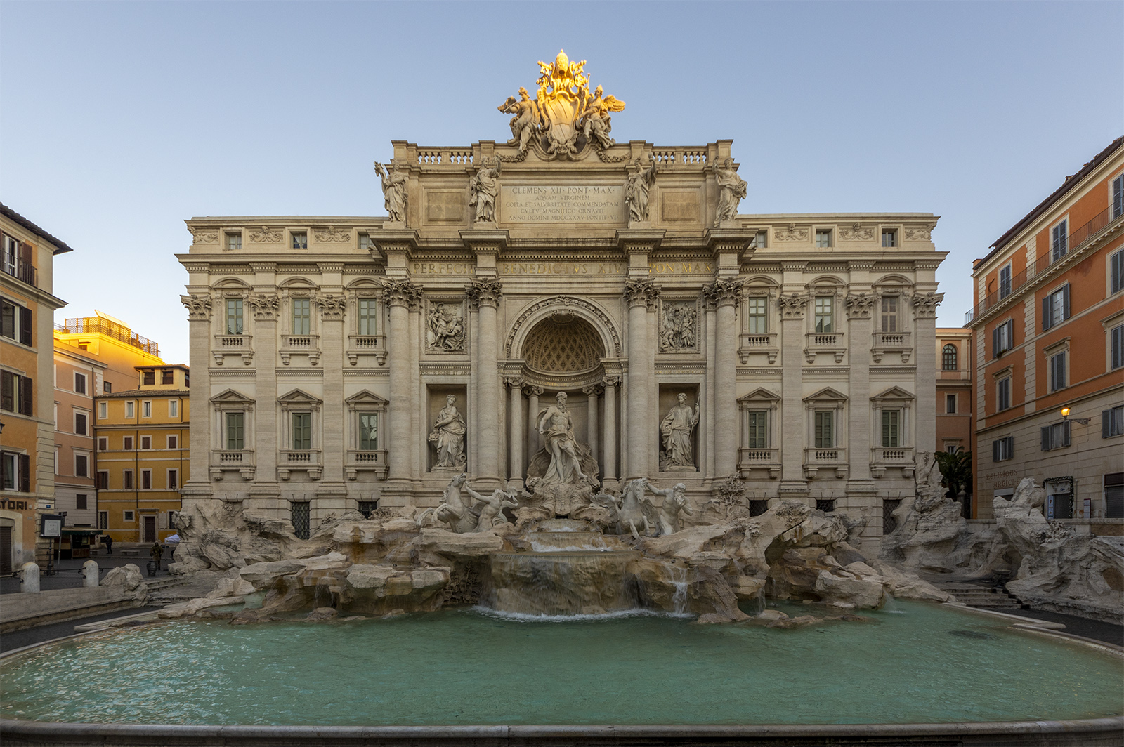 Fontana di Trevi Gennaio 22