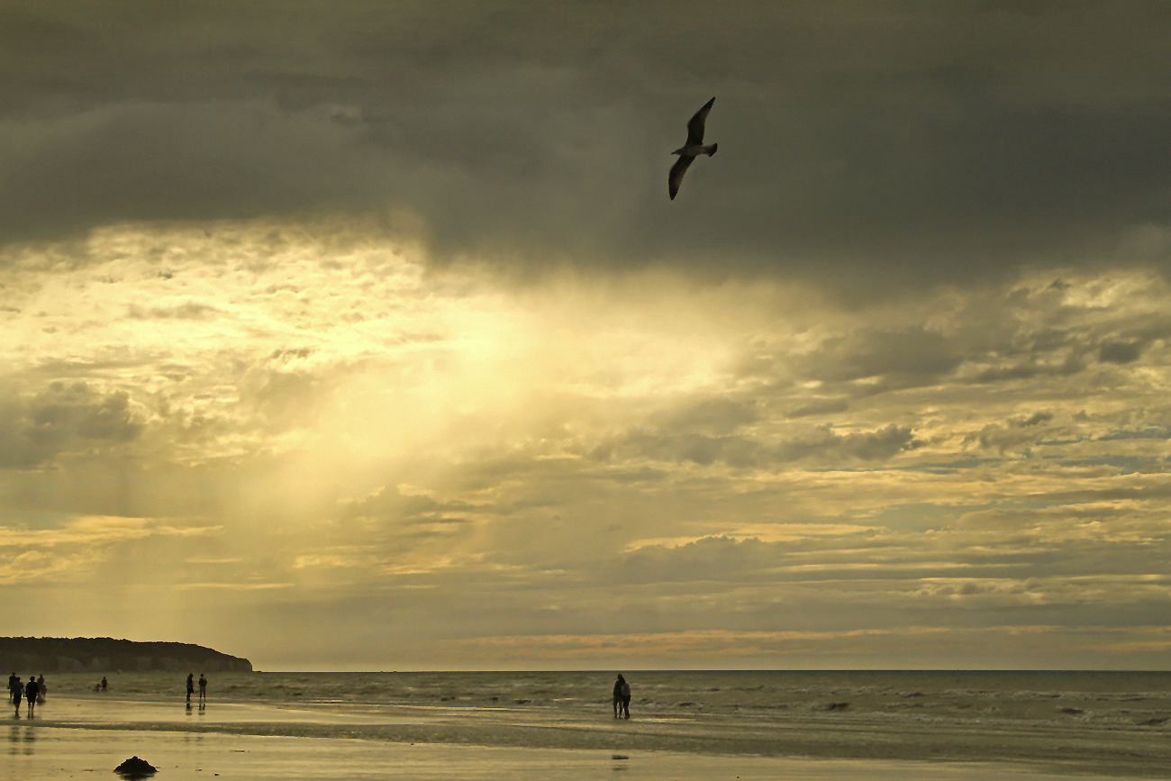 Spiaggia a Dieppe