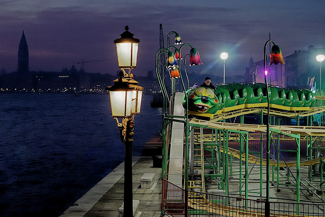 si dice "Venezia e' diventata un luna park" ma non per bimbi....