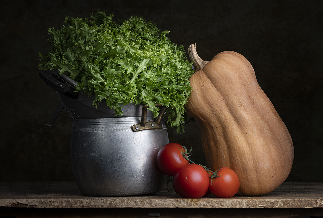 La zucca e l'indivia