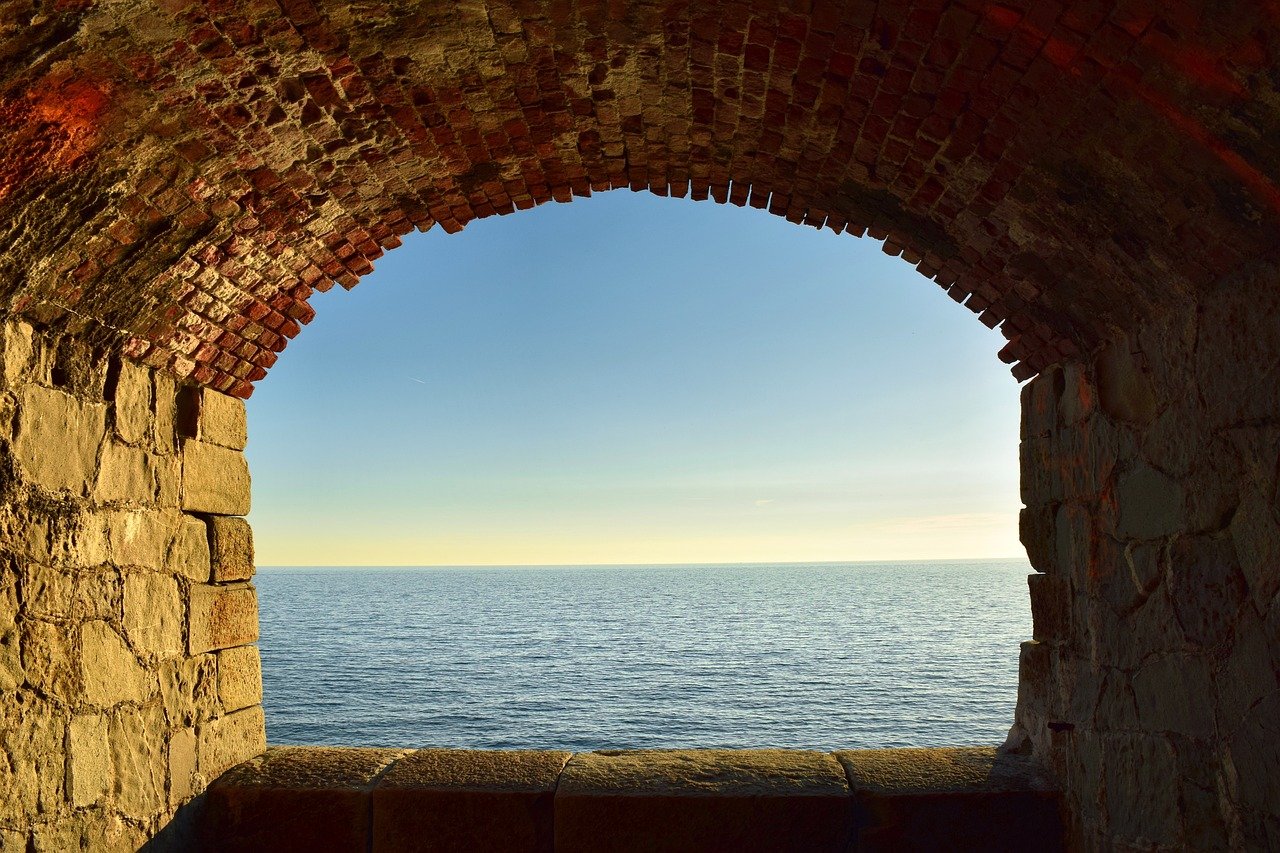 scorcio sul blu