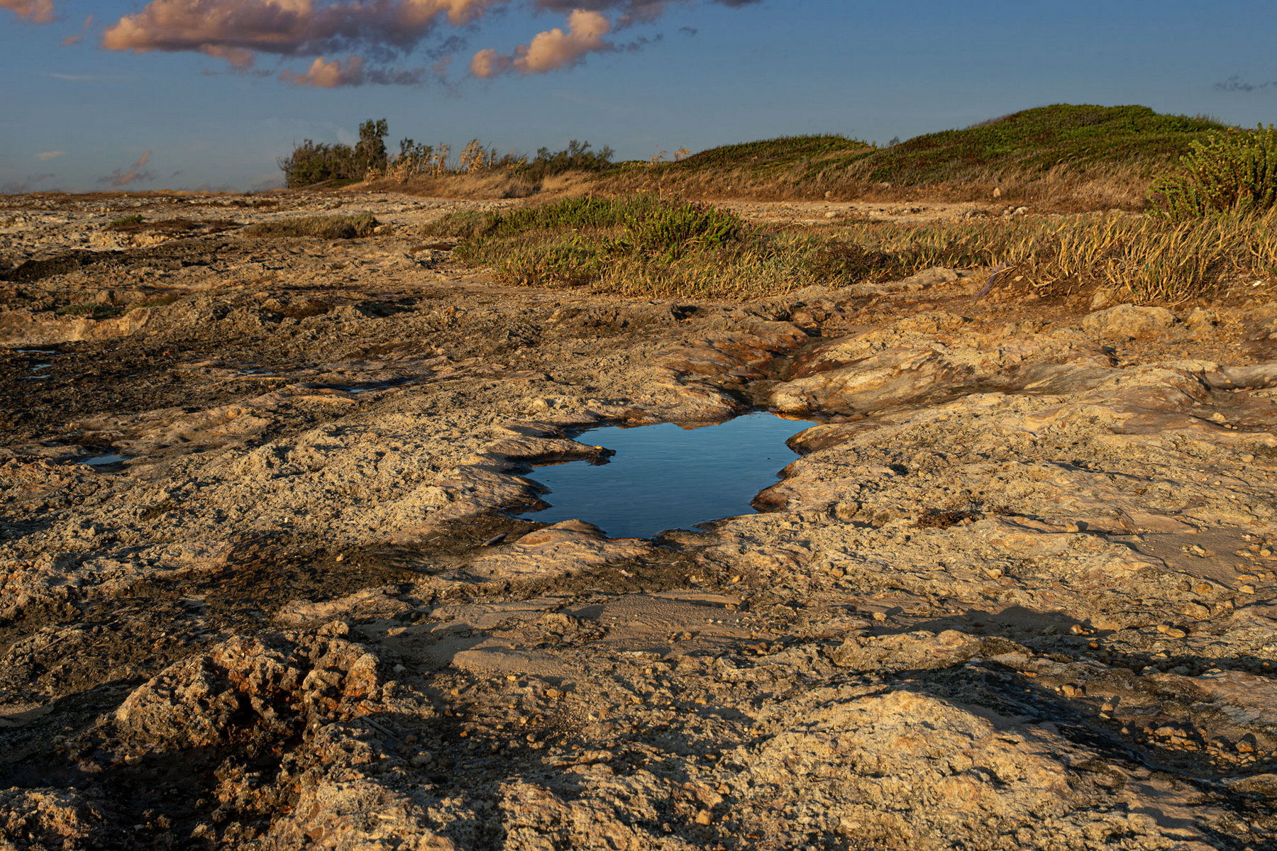 Torre Pozzelle, tramonto