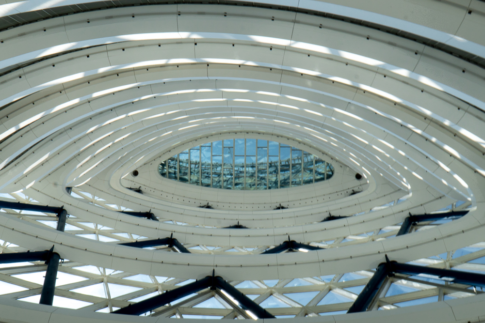 guardando verso l'alto