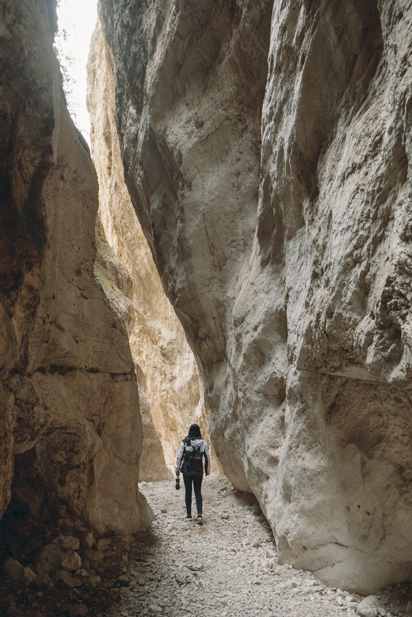 Nel Canyon d'Abruzzo