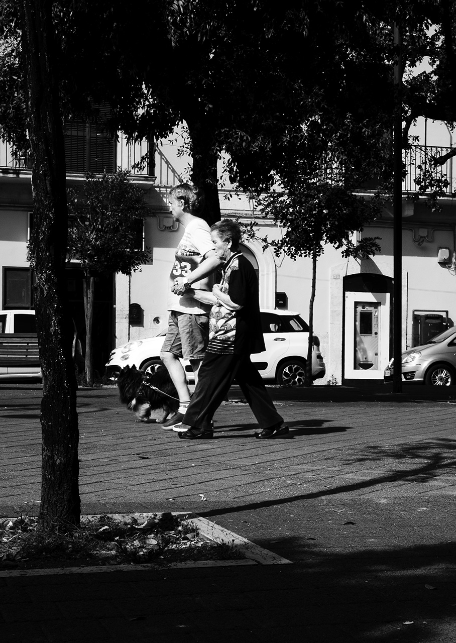 ti porter� per mano