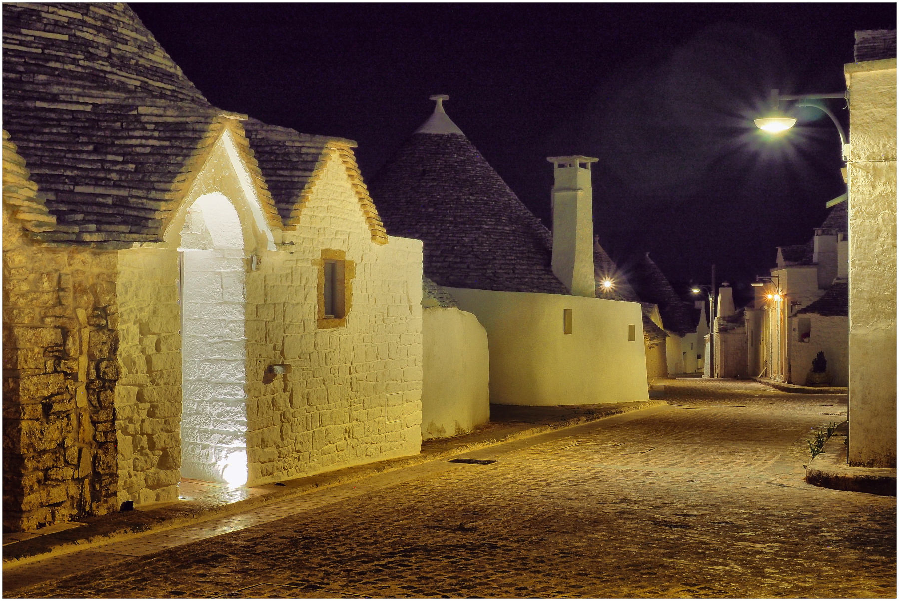 notte tra i trulli