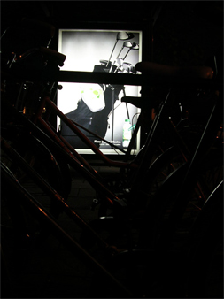 bici nella notte