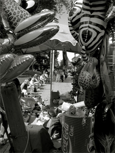 in festa