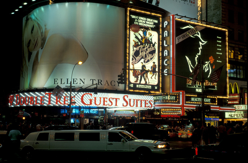 NYC - Broadway by night - 1996