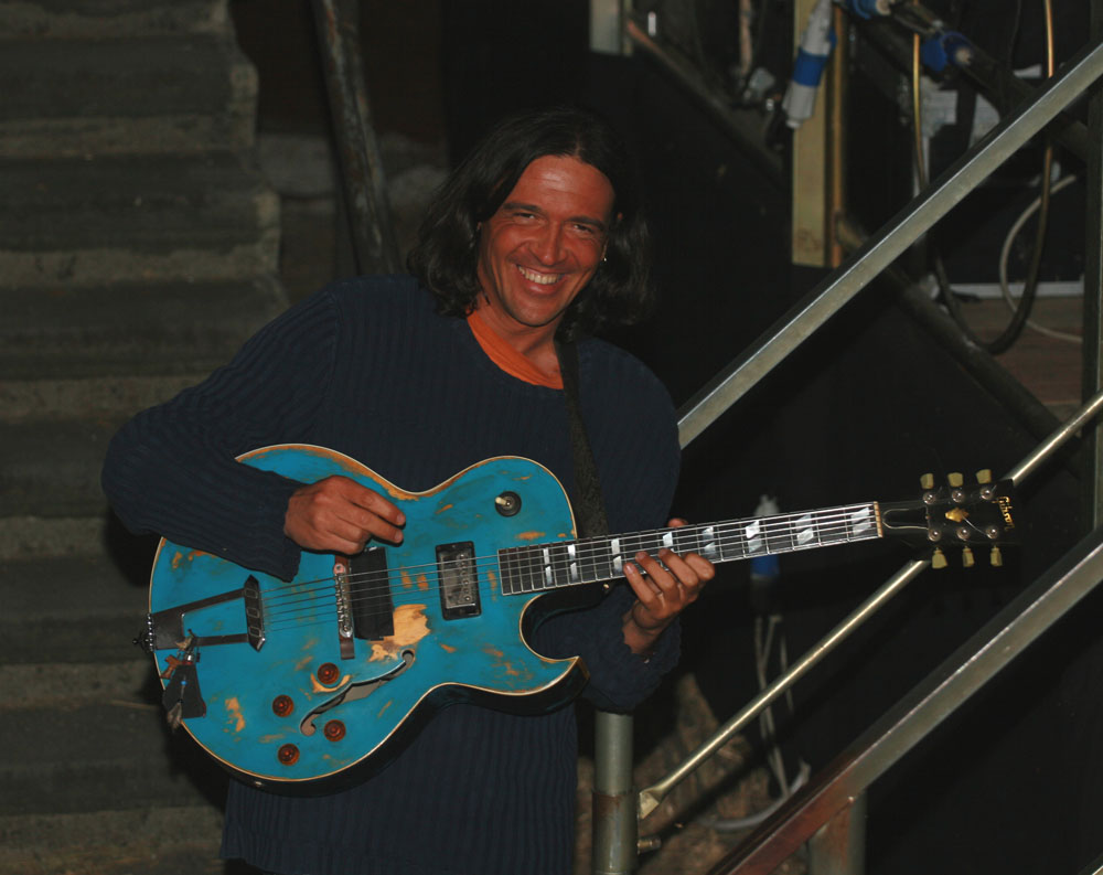 Back stage
