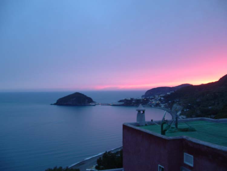 tramonto al mare