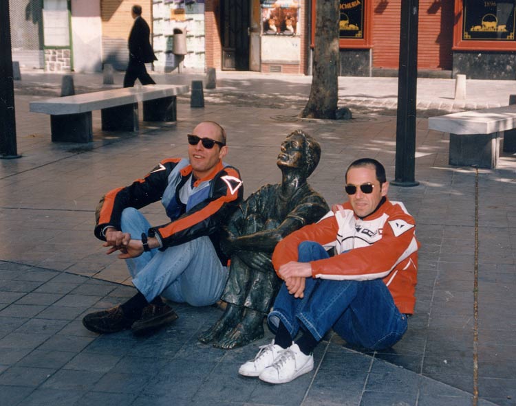 autoscatto spagnolo...