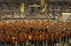 concerto di 2000 bambini provenienti da tutto il mondo, riuniti a Torino
