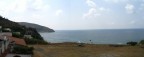 Il panorama che si vedeva dal terrazzo