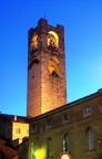 Torre della piazza centrale di Bergamo Alta