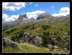 Vista dal Passo Falzarego Vista dal Passo Falzarego