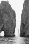 faraglioni in bw faraglioni in bw