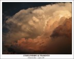 Cumulonembo al tramonto! Cumulonembo al tramonto!