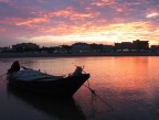 Barca al tramonto Barca al tramonto