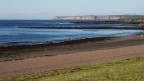 Un tratto di mare del canale che collega l'Oceano Atlantico con il Mare del Nord vicino a Thurso (North Scotland)