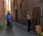 Durante la manifestazione "Calandriniana 2004" a sarzana (SP)