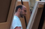 Durante la manifestazione "Calandriniana 2004" a Sarzana (SP)