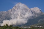 frana sul gran sasso d'italia