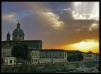 guardammo al tramonto dall'Arno guardammo al tramonto dall'Arno