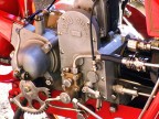 Particolare del motore di una Guzzi anni 50