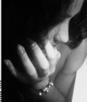 black hair
