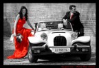 La sposa in rosso - desaturazione parziale La sposa in rosso - desaturazione parziale