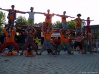 Spettacolo dell'associazione "Il Muretto" di Torino con il Caravan Circus. Purtroppo avevo il sole in faccia.