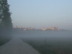 Valenza tra nebbia e sole Valenza tra nebbia e sole