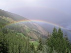 Foto scattata in condizioni atmosferiche precarie nel mese di agosto in Val Senales