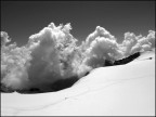 Sul colle del Breithorn Sul colle del Breithorn