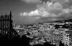 una delle tante vedute dall'alto (pur in centro alla citt) di Genova: una parte del porto e la zona di S. Teodoro