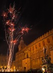 Fuochi artificiali per la festa del patrono.