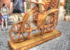 Bici in legno hdr Bici in legno hdr