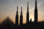 Tramonto sul Duomo di Milano Tramonto sul Duomo di Milano