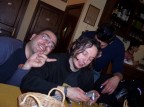 a tavola dopo una gitarella motociclistica...