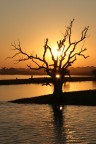 Myanmar - Sunset at U'Bein Bridge Myanmar - Sunset at U'Bein Bridge