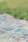 Iscrizioni su una pietra nel parco della Caffarella a Roma. Un modo come un altro per giocare con la ridotta profondit di campo del 50 mm AF-D 1.4